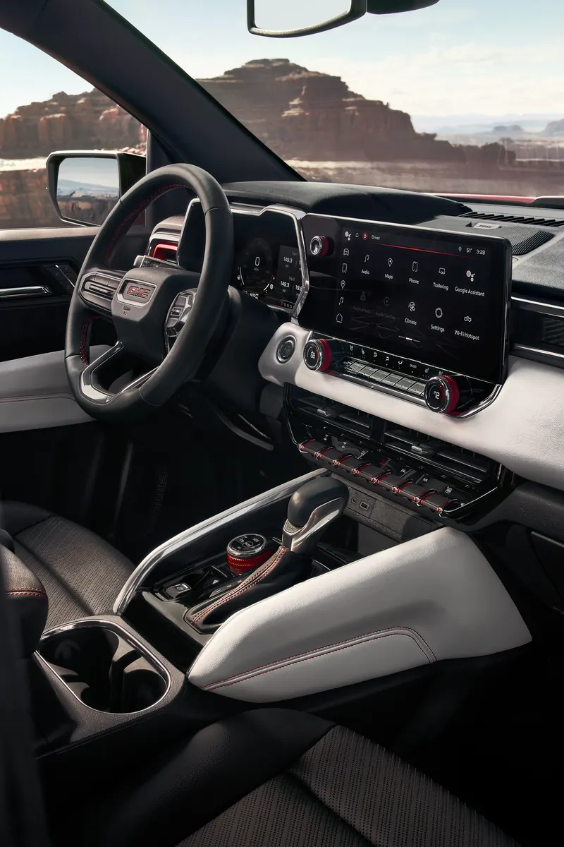 2026 GMC Canyon infotainment system at Criswell GMC Gaithersburg in GAITHERSBURG MD