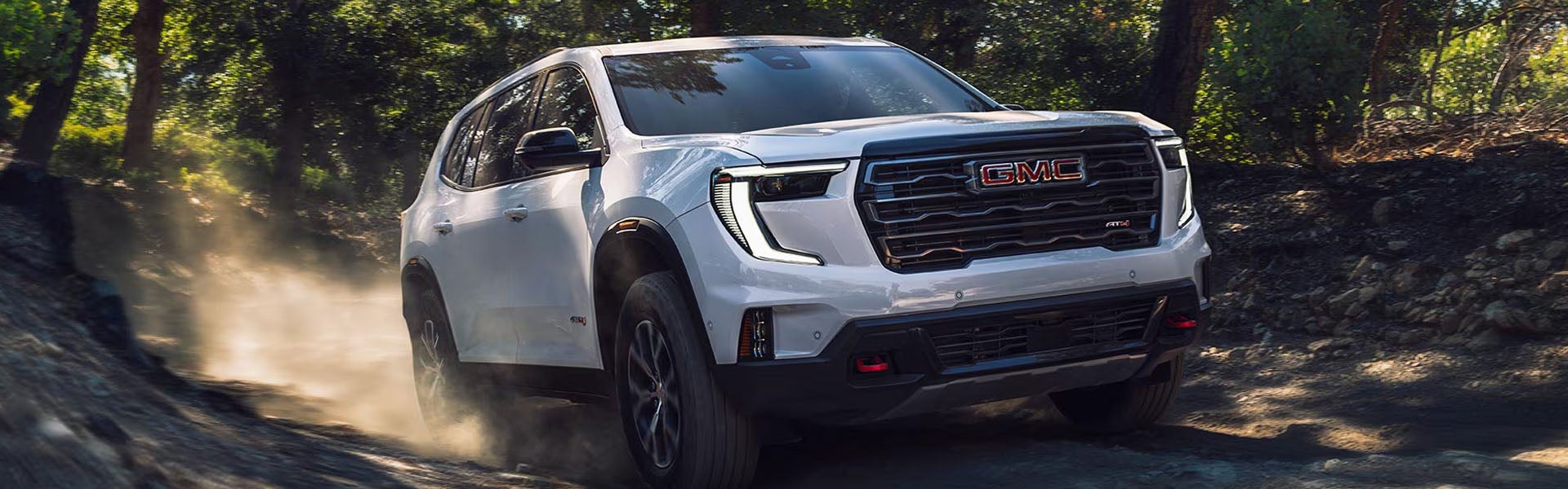 2026 GMC Acadia on road