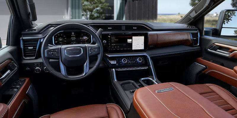 2026 GMC Sierra 2500HD luxury interior features