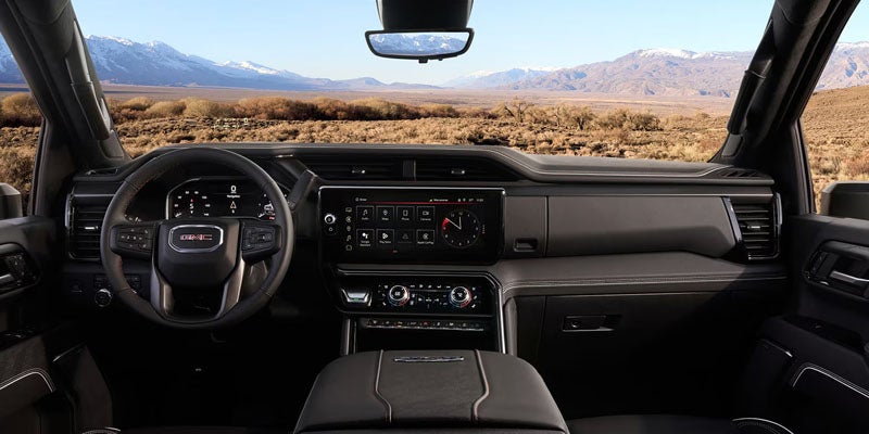 2026 GMC Sierra 2500HD interior