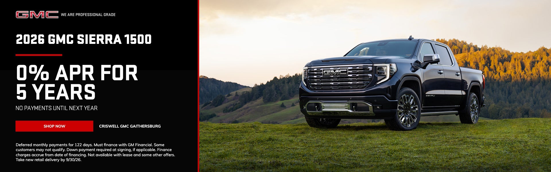 2026 GMC Sierra 1500