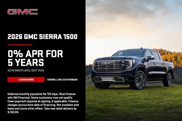 2026 GMC Sierra 1500
