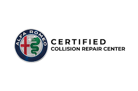 Alfa Romeo certified collision repair center logo
