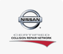 nissan certified collision reair network logo