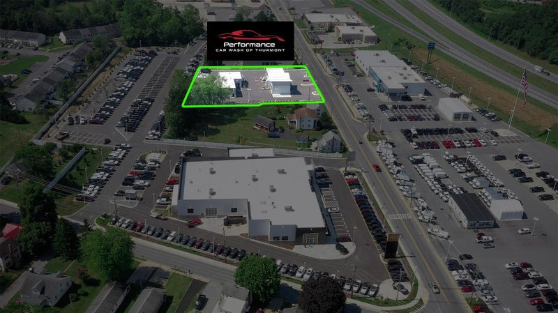 Eagle view of criswell carwash at GAITHERSBURG MD